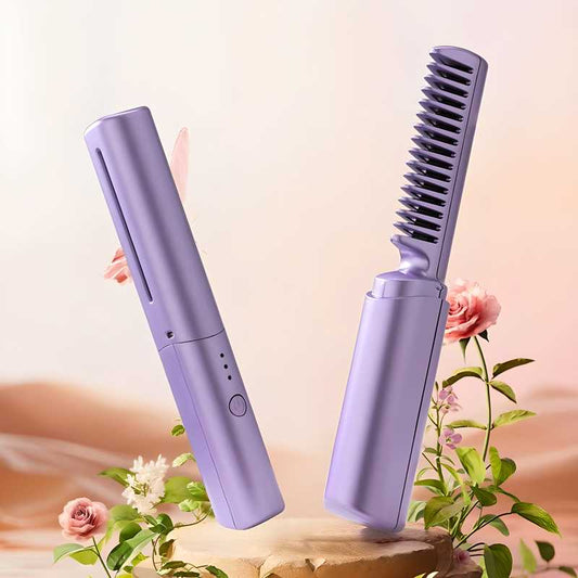 SYMZ Mini Hair Straightener Comb