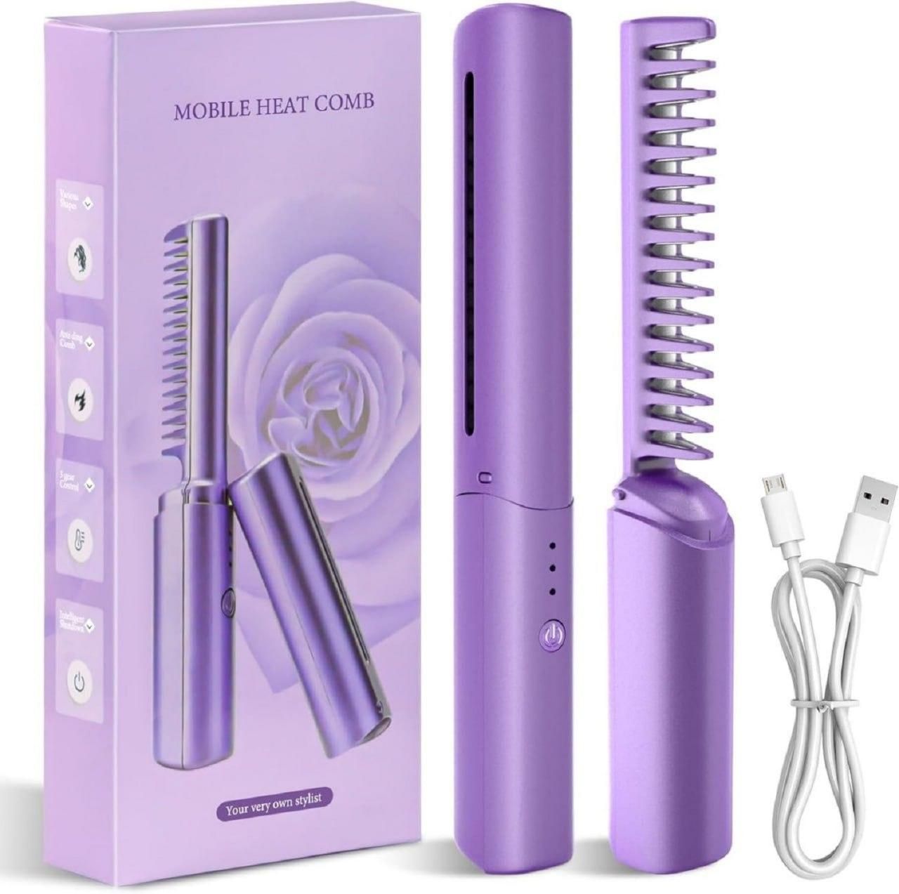 SYMZ Mini Hair Straightener Comb