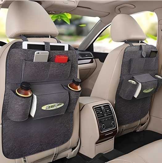 Cozy Car Cargo: Dual-Seat Storage Solutions